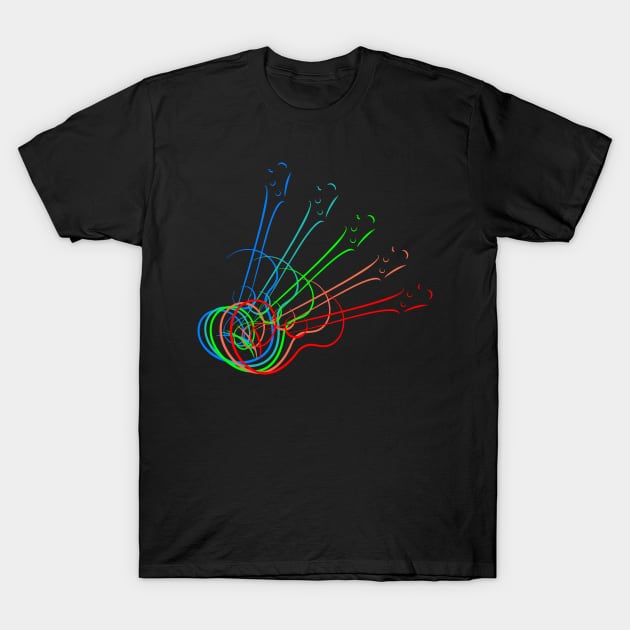 guitar T-Shirt by the Mad Artist